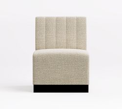Garbo Channel Tufted Upholstered Banquette
