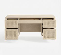 Marina Cane Executive Desk (64")