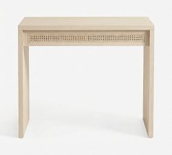 Marina Cane Mini Writing Desk (36")