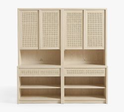 Marina Cane Storage Cabinet Set (72"-108")