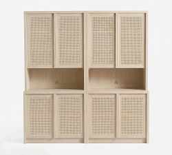 Marina Cane Storage Cabinet Set (72"-108")