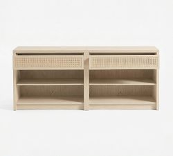 Marina Cane Storage Shelf Console (72"-144")