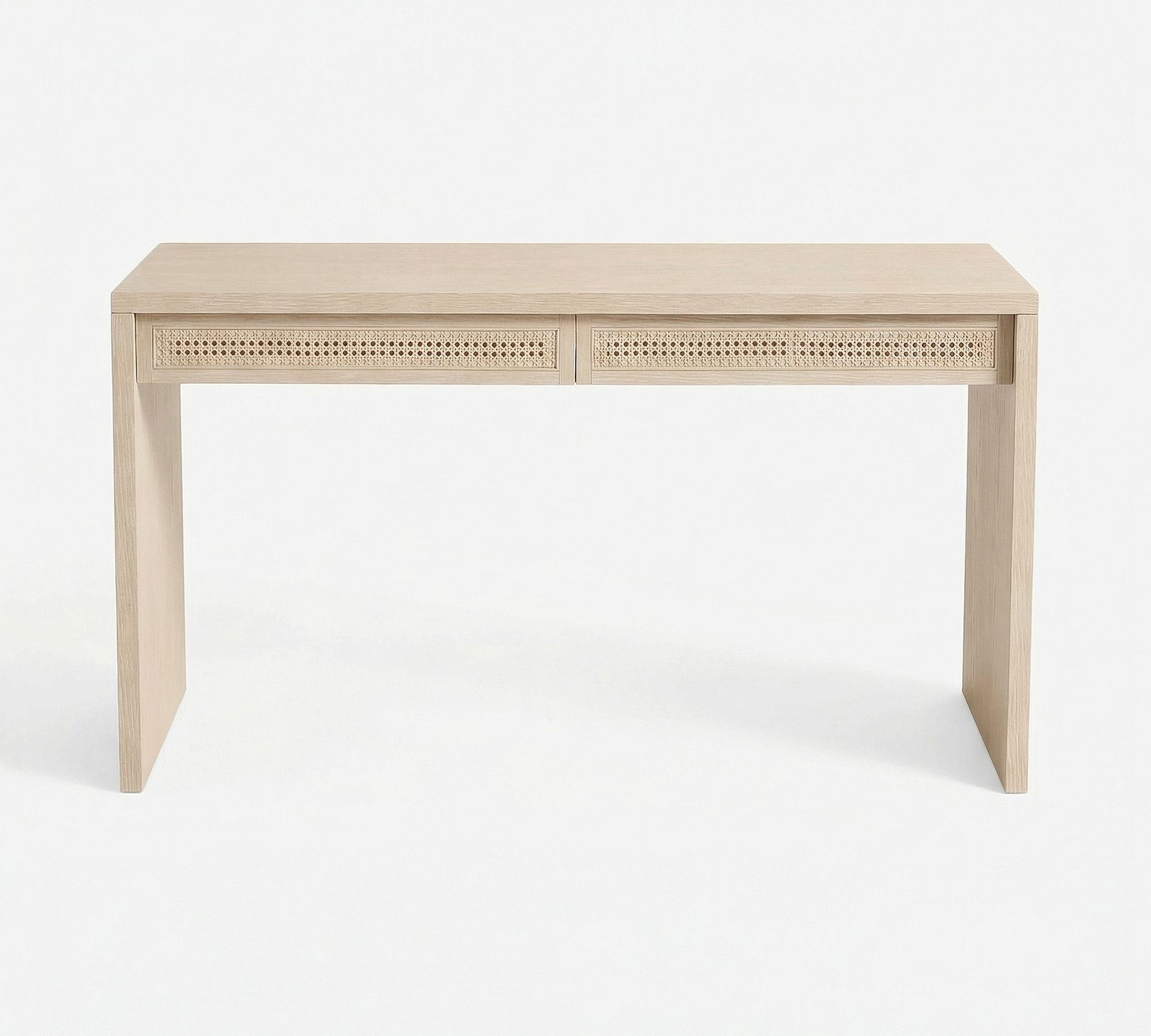 Marina Cane Console Desk (54") - thumbnail 2