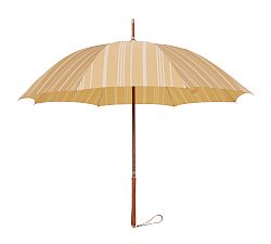 Open Box: St. Tropez Rain Umbrella (41" Diam) - Vintage Yellow Stripe
