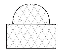 Open Box: Clarence Wall-Mounted Trellis Set, 46"W x 42"H