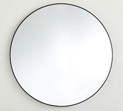 Open Box: Delaney Round Mirror (36") - Bronze