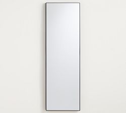 Open Box: Delaney Over the Door Mirror, 16"W x 51"H x 2"D - Bronze