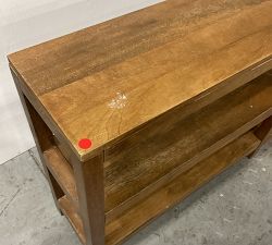 Open Box: Nicasio Console Table (60") - Antique Umber