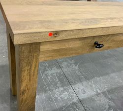 Open Box: Oakleigh Console Table (68") - Heirloom Wheat