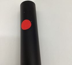 Open Box: Outdoor Standing String Light Posts, Set of 2 - Black