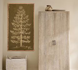 Tree Carved Wood Wall Art