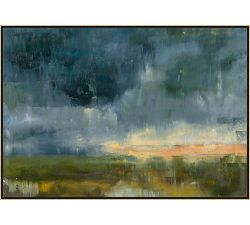 Western Light Framed Canvas