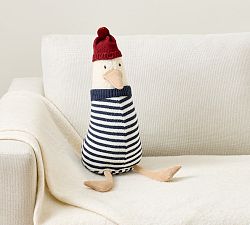 Clarence Seagull Shaped Pillow