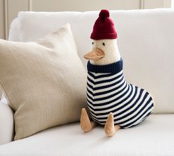 Clarence Seagull Shaped Pillow