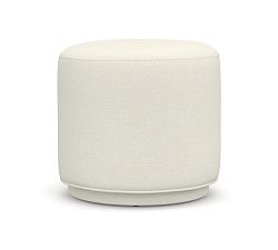 Open Box: Jake Fully Upholstered Swivel Stool - Performance Rustic Linen White