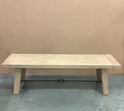 Open Box: Benchwright Dining Bench (60"W x 16"D) - Seadrift