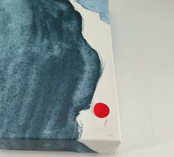 Open Box: Blue Sea Oats Unframed Canvas, Print #1 (20" x 30")