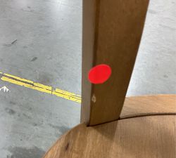 Open Box: Cline Counter Stool (24") - Antique Umber