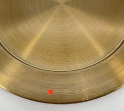 Open Box: Everson Charger Plates, Set of 4 - Gold