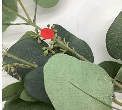 Open Box: Faux Eucalyptus Leaf Branches, Set of 3