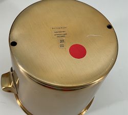 Open Box: Harrison Ice Bucket with Tongs - Gold