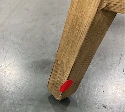 Open Box: Layton Leather Swivel Counter Stool (25.5") - Statesville Pebble, Seadrift