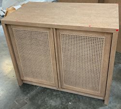 Open Box: Marina Cane Modular Cabinet Base - Seadrift