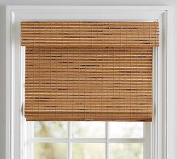 Open Box: Rue Bamboo Blackout Shade, 36"W x 48"L - Natural