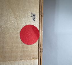 Open Box: Rue Bamboo Blackout Shade, 36"W x 48"L - Natural