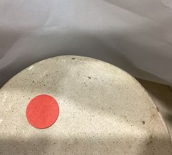 Open Box: Terracotta Snowman, Large (15" H) - White