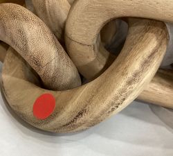 Open Box: Wooden Chain Wall Art - Natural