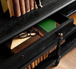 Chris Loves Julia Modern Traditional Grand Console Table (80")