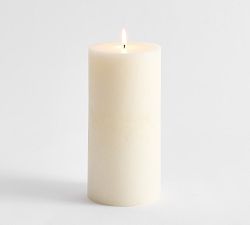 Marble Stone Pillar Candle