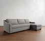 York Slope Arm Chaise Sectional (84"&ndash;114")