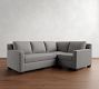 York Square Arm 3-Piece Sectional (92")