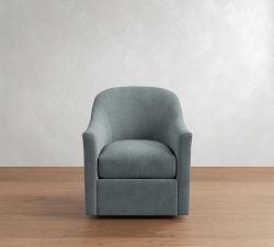 Tillman Leather Swivel Chair