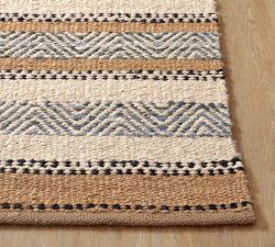 Crosby Striped Jute Rug