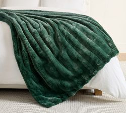 Double Faced Faux Fur Blanket