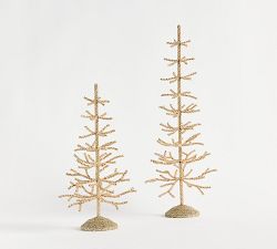 LoveShackFancy Gold Glitter Tree