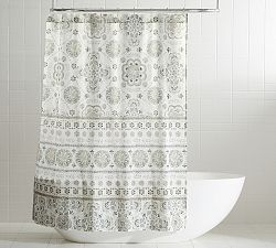 Open Box: Lila Organic Shower Curtain