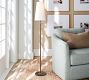 Harrison Leather Wrapped Floor Lamp (50")