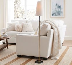Harrison Metal Adjustable Floor Lamp (50")