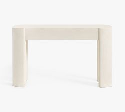 Rockwell Round Concrete Console Table (52")