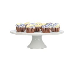 BIA White Porcelain Round Cake Stand