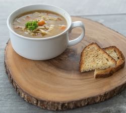 BIA White Porcelain Soup Bowls - Set of 4