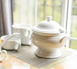 BIA White Porcelain Soup Tureen