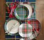 Stewart Plaid Stoneware Dinnerware Collection