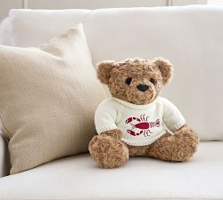 Bear with Lobster Sweater Shaped Pillow