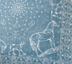 Horse Bandana Printed Pillow