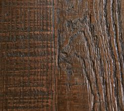 Open Box: Rockport Rectangular Reclaimed Wood Side Table (24") - Cocoa Brown